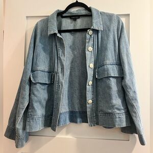 Ilana Kohn Mabel Crop Denim Jacket size L